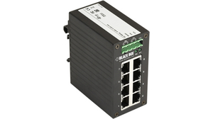 Ethernet-switch, RJ45-portar 8, 1Gbps, Ohanterat